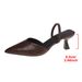 Cross-border 2026 Foreign Trade Summer New European And American Style Pointed Toe Solid Color High-heeled Women's Large_vogvips.com