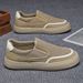 Spring And Summer Breathable One Pedal Lightweight Men's Casual Shoes Mesh Light Luxury Old Beijing Cloth Shoes Men's Ca_vogvips.com