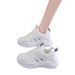 Popular Versatile High-style Dad For Women, White Sneakers, 2024 Spring And Autumn New Thick-soled Running, Sports_vogvips.com