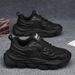 Men's Running Shoes Breathable Lightweight Thick Sole Height Increasing Fashion Dad Sneakers Versatile Casual Everyday Wear_vogvips.com