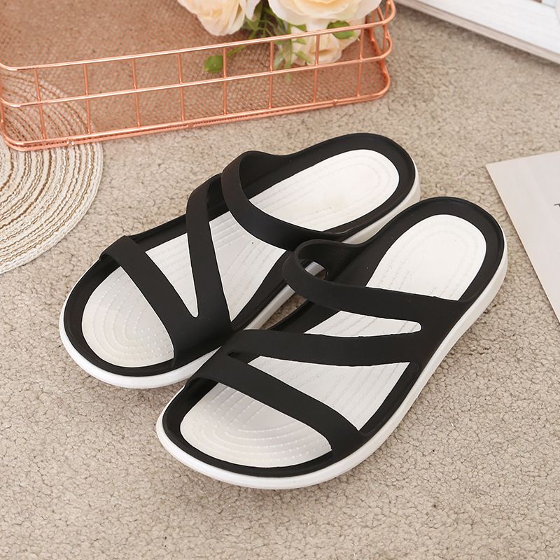 Summer New Cross-Border Sandals Beach Shoes Korean Style Flat Casual Women's Slippers_vogvips.com