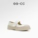GGCC Retro Genuine Leather Mary Jane Sneakers For Women Autumn New Thick-Soled JK Single Shoes_vogvips.com