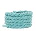 Shoelaces Handmade DIY Solid Color Round Three Strand Cotton Rope Rope 8mm Thick Pure Cotton Braided Decorative Shoelaces_vogvips.com