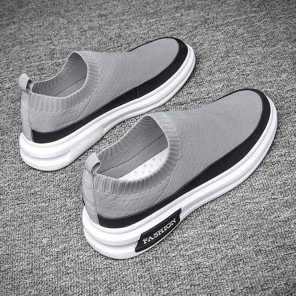 Men's Shoes Casual Trendy Shoes Low-top Canvas Shoes 2025 Summer Breathable Lazy Shoes One Pedal Casual Sports Shoes Men_vogvips.com