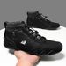 Couple Casual Leather Boots Four Seasons Men Women Plus Size Outdoor Sport Soft Sole Shoe Fashion Anti Slip Large Size M_vogvips.com
