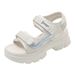 Velcro Daddy Sandals Women's Season Platform Muffin Shoes Sports Soft Sole Beach Casual Women's Sandals_vogvips.com