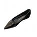 Small Wow Women's French-Inspired Pointed Toe Low Heel Pumps - Soft Leather-Like Slip-On Shoes For Women, Comfortable & Stylish_vogvips.com