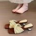 Retro Women's Woven Wedge Roman Sandals Square Toe Open Toe Stylish Vacation Look Beach Sandals_vogvips.com