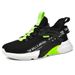 Men's Large Size Sports Casual Shoes Breathable Fly Woven Mesh Summer Trendy Light Bottom Running Cross Border_vogvips.com