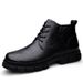 Thick-soled High-top Retro Martin Boots Burst Waterproof Short Boots Outdoor Tooling Boots Leather Boots Men's Shoes_vogvips.com