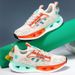 Spring And Summer TikToFashion Sole Sports Soft Elastic Popcorn Running Mesh Breathable Casual Trendy Shoes_vogvips.com