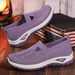 2025 New Mesh Vulcanized High Quality Sneakers Slip On Flats Shoes Women Loafers Plus Size 42 Walking Flat_vogvips.com