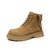 Tooling Boots Men's Outdoor Martin Boots Men's Big Head Big Yellow Boots Fur Retro Men's Boots_vogvips.com