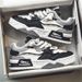 Men's Casual Sneakers Breathable Lightweight Slip-Resistant Low-Top Lace-Up Shoes For Walking Running Comfortable Everyday Wear_vogvips.com