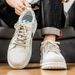 2026 Spring New Men's Casual Canvas Shoes Teenagers Classic Color Casual All-match Men's Shoes Retro Fresh_vogvips.com