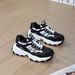 Skyqi Third-generation Genuine Leather Mh Breathable Dad For Women 2024 New Versatile Running Casual Sports Single_vogvips.com
