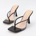 MS Women's Transparent Strap High Heel Sandals - Elegant Square Toe Open-Toe Slingback Dress Shoes For Women_vogvips.com
