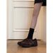 Thick-Soled Non-Slip Bow Mary Jane For Women Autumn New Fashion Versatile Slip-On Small Single Shoes Trendy_vogvips.com