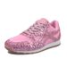 2025 New Autumn Sports And Leisure With Sequined Sponge Heels, Breathable Rhinestone Thick Sole, Student Size Women's_vogvips.com