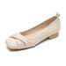 Chunky Heel Loafers For Women Summer Low Heeled Shoes Wide Feet Plus Sizes 9169 5_vogvips.com
