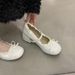 Black Peach Princess~Red Mary Jane High Heels For Women, 2026 Spring New Fairy Style, Makes Feet Look Smaller, Shallow_vogvips.com