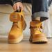 Retro High-top Martin Boots Heightened Thick-soled Big Yellow Boots Retro Men's Boots_vogvips.com