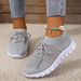 SHLIANG New Women's Vulcanized Shoes Fashion Women Orthopedic Sneakers Mesh Breathable Shoes Versatile Female Shoes Y0193_vogvips.com