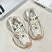 Zhao Lusi Same Style OG Rattlesnake Slow Running Dad Shoes For Women Summer Breathable Height Increasing Thick Sole_vogvips.com