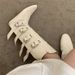 Women Boxing Boots Cowhide New Belt Buckle White Boxing For Women Genuine Leather Slimming High Tube Riding Western Long Boots_vogvips.com