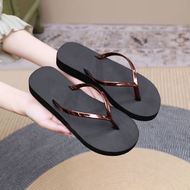 Flip Flops Women Summer Outside Flat Bottomed Beach Shoes Sandals Shoes For Women Slippers Slide Indoor House Chaussure Femme_vogvips.com
