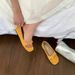 Design Sense Niche Hidden Toe Post 2025 Summer New Vacation Travel Closed Heel Roman Sandals For Women_vogvips.com