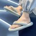 Men's Flip-flops, 2025 Summer New Soft Thick Bottom Non-slip Anti-odor Home Versatile Daily Lightweight And Comfortable_vogvips.com
