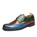 Casual Large Size 47 Men's Leather Shoes Fashion Trend British Brogue Carved Spring_vogvips.com