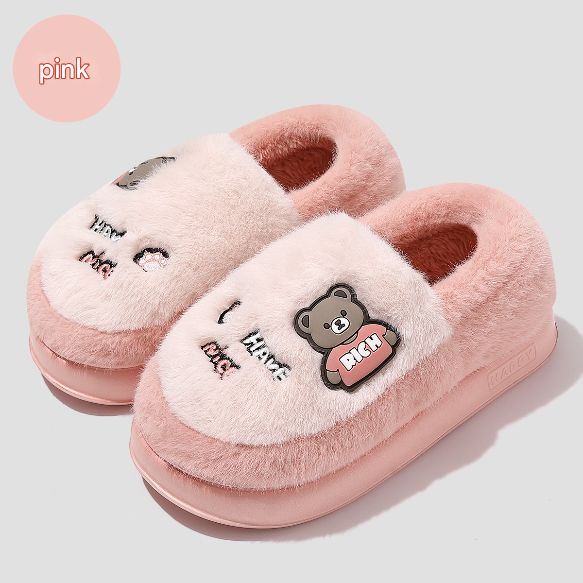 MTX Soft Cushioning Cotton Men, Thick Sole, Indoo Tendy Wam Home Slippes, Men's Fuy Slippes Fo Outdoo Wea In_vogvips.com