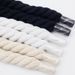 Shoe Accessories hand woven rope thickened 1cm round solid color three strand cotton rope rope shoelaces luggage clothing decoration_vogvips.com