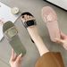 Versatile Non-slip Square Buckle For Women, Summer Outdoor Wear, Fashionable Trendy, Transparent, European American_vogvips.com