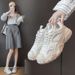 Mesh Shoes Women's Versatile Student Cloth Shoes Thick-soled Breathable Casual Women's Shoes_vogvips.com
