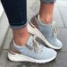 Large Size Casual White Sneakers For Women, 2024 Autumn New European And American Style Comfortable Sports Shoes, Women's Shoes Size 43_vogvips.com