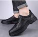 Thickness Men's Shoes Martin Small Leather Shoes Tooling Shoes Low-top Four Casual Shoes Men_vogvips.com