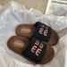 Fluffy For Women, New Autumn Style, Letter Ins Fashion, High-end Home And Outdoor Wear, Winter Cotton Slippers_vogvips.com