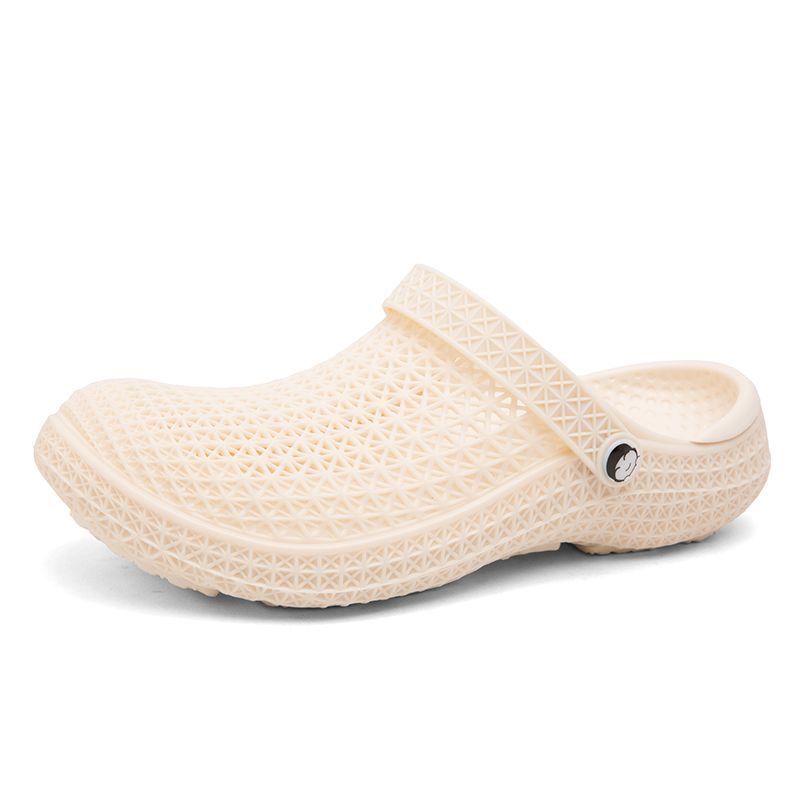 Men's EVA Clogs Hollow Design Breathable Quick Dry Garden Shoes One Piece Molded Beach Shower Shoes Beach Shower Sandals_vogvips.com