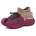 Women's For Wear, Thick Sole, Winter Octopus Fly Knit Shoes, Outdoor Snow Boots, Thickened Double Cotton Shoes_vogvips.com
