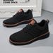 Men Fly Woven Mesh Casual Sports Shoes, Summer Breathable Large Size Lightweight Daily Outdoor Walking Footwear_vogvips.com