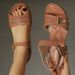 Women's Shoes Square Heel Metal Buckle Sandals Summer Rivet Beach Women's Shoes_vogvips.com