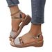 2024 European And American Summer New Large Size Peep-Toe Cross-Border Foreign Trade Women's Wedge Heel Sandals_vogvips.com