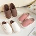 Waterproof Cotton Slippers For Women In Winter 2025, New Indoor Home Design For Autumn And Winter, Anti Slip And Plush Warm Slippers For Men_vogvips.com