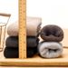 Autumn Winter Men's Solid Color Casual Terry Mid-Calf Thickened Wool Women's Warm Socks_vogvips.com