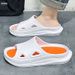 New 2025 Fashion Men Slides Male Summer Shoes Thick Sole Comfortable Outdoor Men Solid Slippers Non-slip Massage EVA Shoes 30055_vogvips.com