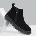 European Warm Series Martin Autumn Winter Fleece Lined Warm British Style Short Suede Leather Mid-top Men's Boots_vogvips.com
