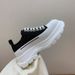 26ss High Version Thick-Soled Canvas Dad Height-Increasing Trendy White Versatile Casual Shoes Unisex_vogvips.com